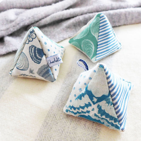 Coastal Lavender Pyramids