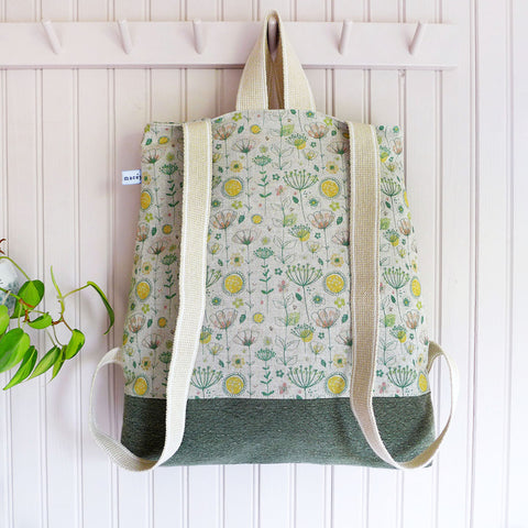 Meadow Linen Rucksack