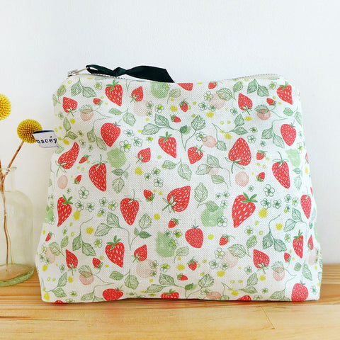 Strawberries Tall Pouch