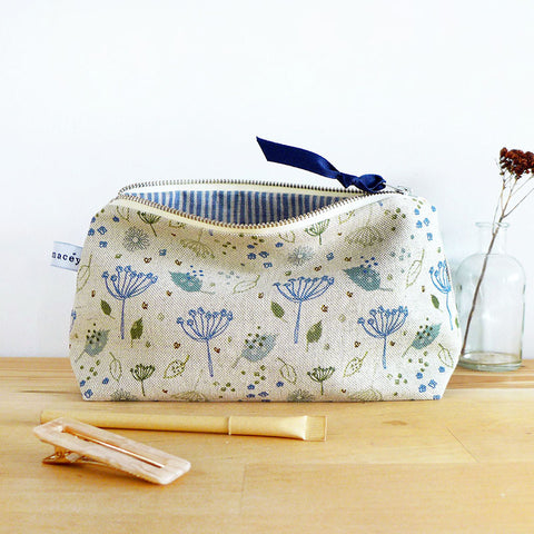 Blue Parsley Mid Pouch