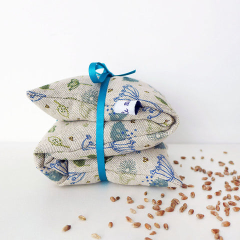 Blue Parsley Wheat Heat Bag