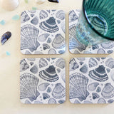 Set of Seashells Coasters