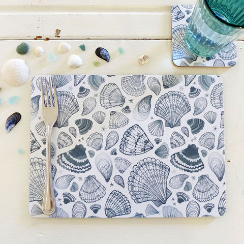 Set of Seashells Placemats