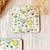 Set of Meadow Coasters