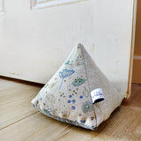 LINEN DOORSTOP - Blue Parsley