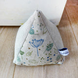 LINEN DOORSTOP - Blue Parsley