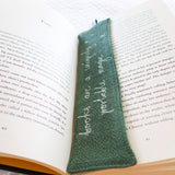 Book Magic Embroidered Bookmark