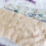 Embroidered Natural Lavender Eye Pillow