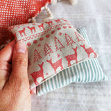 WHEAT HAND WARMERS - Fairisle