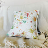 Leaf Flurry Linen Cushion