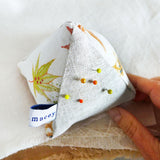 Leaf Flurry Linen Pin Cushion