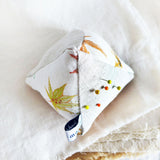 Leaf Flurry Linen Pin Cushion