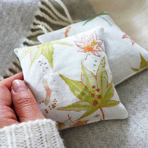 Leaf Flurry Wheat Hand Warmers