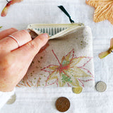 Leaf Flurry Pocket Purse