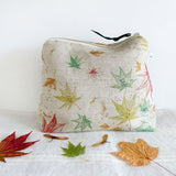 Leaf Flurry Tall Pouch