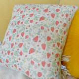 Strawberries Linen Cushion