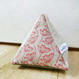 Poppy Cow Parsley Linen Doorstop