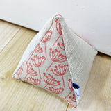 Poppy Cow Parsley Linen Doorstop