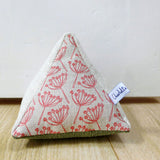 Poppy Cow Parsley Linen Doorstop