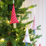 Red Spotty Little Tree Decoration