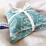 Sea Green Cow Parsley Wheat Hand Warmers