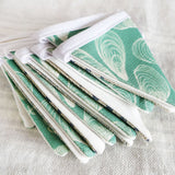 Sea Green Mussels Mini Bunting