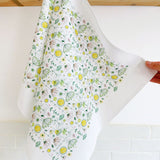 PRINTED COTTON TEA TOWEL - Meadow