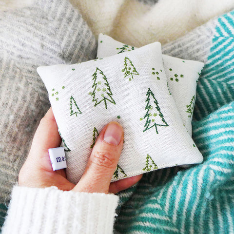 Winter Forest Wheat Hand Warmers