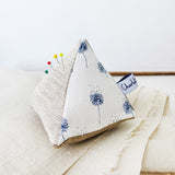 LINEN PIN CUSHION - Dandelions