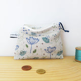 COIN PURSE - Blue Parsley