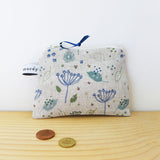 COIN PURSE - Blue Parsley