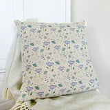 LINEN CUSHION - Blue Parsley