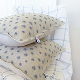 LINEN CUSHION - natural Dandelions