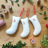 Personalised Stocking Christmas Tree Decoration