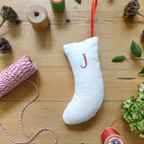 Personalised Stocking Christmas Tree Decoration