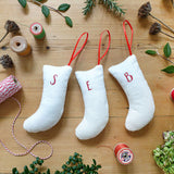 Personalised Stocking Christmas Tree Decoration