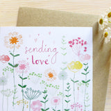 CARD - sending love