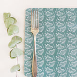 Set of 4 Sea Green Cow Parsley Placemats