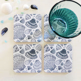 Set of Seashells Coasters