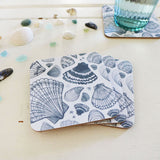 Set of Seashells Coasters